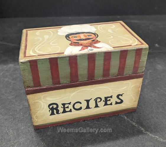Chef - Recipe Box by Lynn Miller